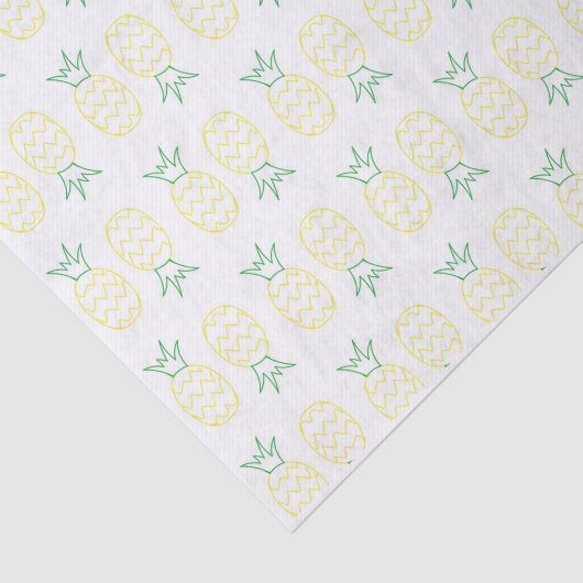 Ananas-Party-Seidenpapier Seidenpapier (Ausschnitt)
