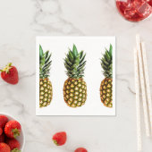 Ananas-Party-Servietten Serviette (Beispiel)