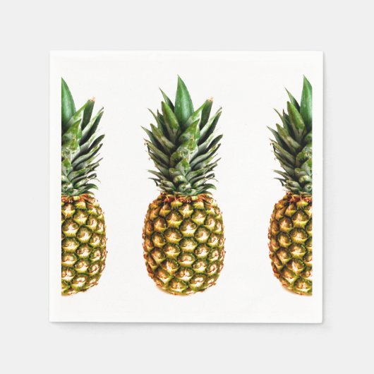 Ananas-Party-Servietten Serviette (Vorderseite)