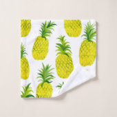 Ananas Party tropische Frucht Spaß Badhandtuch Set (Waschlappen)