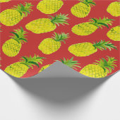 Ananas-Party-Urlaubspapier Geschenkpapier (Ecke)