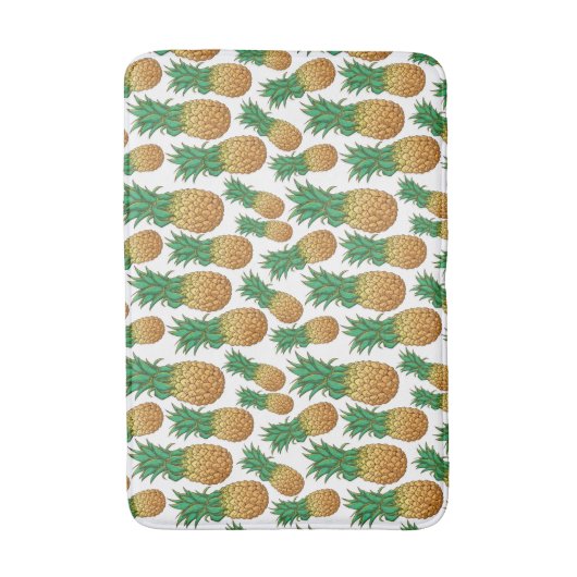 Ananas Pattern Badematten (Vorderseite Vertikal)