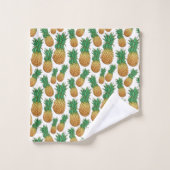 Ananas Pattern Handtuch Set (Waschlappen)