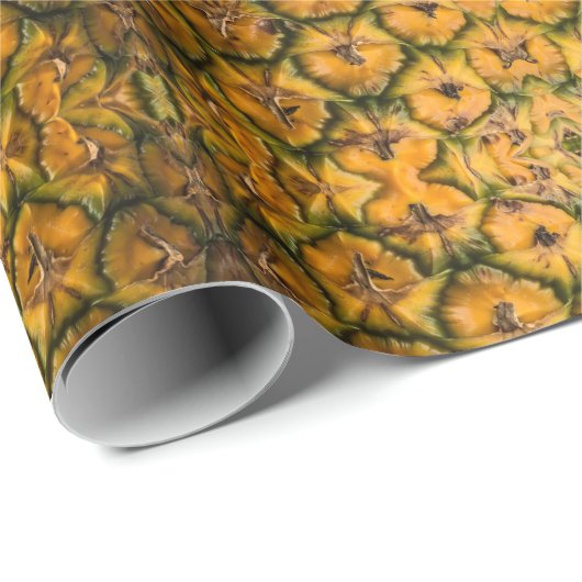 Ananas Peel Texture Geschenkpapier (Rolleneckpunkt)