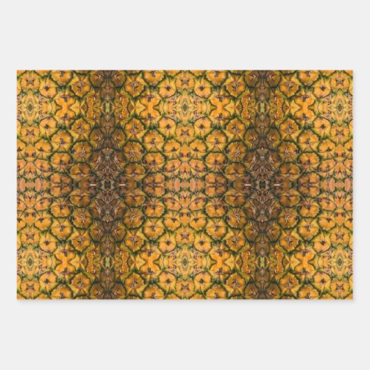 Ananas Peel Texture Geschenkpapier Set (Vorderseite 2)