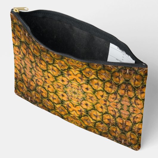 Ananas Peel Texture Zubehörtasche (Offen)