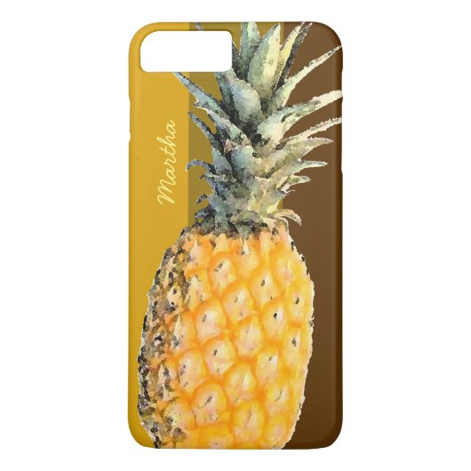 Ananas personalisiert Case-Mate iPhone hülle (Rückseite)