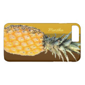 Ananas personalisiert Case-Mate iPhone hülle (Rückseite (Horizontal))