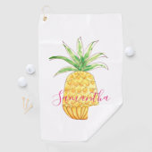 Ananas Personalisiert Golfhandtuch (Insitu)