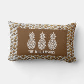 Ananas Personalisiert Lendenkissen (Rückseite)