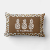 Ananas Personalisiert Lendenkissen (Vorderseite)