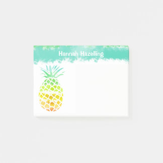 Ananas-personalisierte Anmerkungs-Auflage Post-it Klebezettel