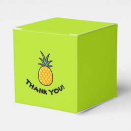 Ananas Personalisierte tropische Gefälligkeitsboxe Geschenkschachtel