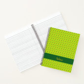 Ananas Personalisiertes Tropical Spiral Notebook Notizblock (Innenseite)