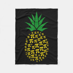 Ananas Pi Tag Mathelehrer Pi Symbol Nerd Liebhaber Fleecedecke
