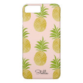 Ananas-Pink-Fall Case-Mate iPhone Hülle (Rückseite)