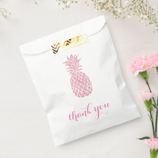 Ananas pink vielen Dank Geschenktütchen (Versiegelt)