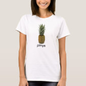 Ananas, pinya T-Shirt (Vorderseite)