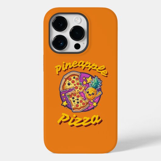 Ananas Pizza Case-Mate iPhone Hülle (Rückseite)