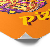 Ananas Pizza Poster (Ecke)