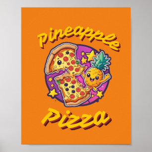 Ananas Pizza Poster