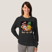 Ananas-Pizza T-Shirt (Vorne ganz)