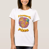 Ananas Pizza T-Shirt (Vorderseite)