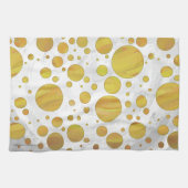 Ananas Polka Dot Pattern Handtuch (Horizontal)