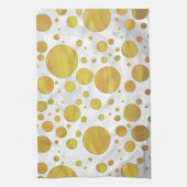 Ananas Polka Dot Pattern Handtuch (Vertikal)