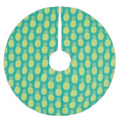 Ananas Polyester Weihnachtsbaumdecke (Vorderseite)