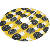 Ananas Polyester Weihnachtsbaumdecke (Schrägansicht)