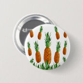 Ananas-Polygonmuster Button (Vorne & Hinten)