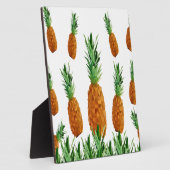 Ananas-Polygonmuster Fotoplatte (Seite)