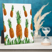 Ananas-Polygonmuster Fotoplatte (Seite)