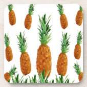 Ananas-Polygonmuster Untersetzer (Vorderseite)