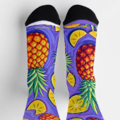 Ananas-Pop - Ananas-Reich Socken (Oben)