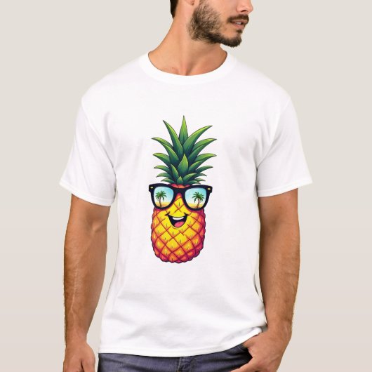 Ananas-Pop T-Shirt (Vorderseite)