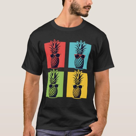 Ananas-Pop T-Shirt (Vorderseite)