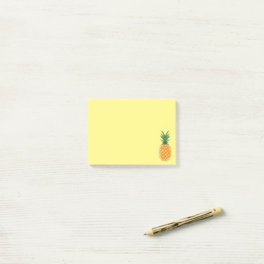 Ananas Post-it Klebezettel (Auf Schreibtisch)