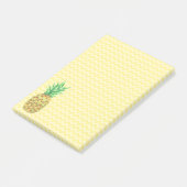 Ananas Post-it Klebezettel (angewinkelt)