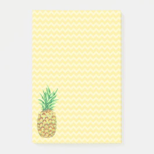 Ananas Post-it Klebezettel (Vorderseite)