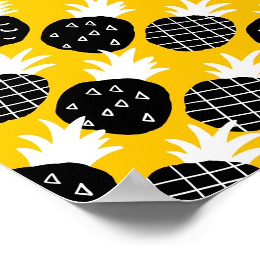 Ananas Poster (Ecke)