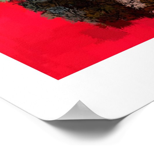 Ananas Poster (Ecke)