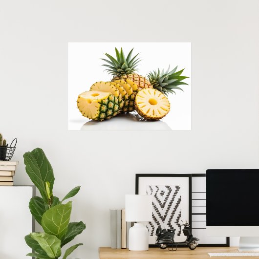 Ananas Poster (Heimbüro)