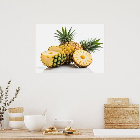 Ananas Poster (Küche)
