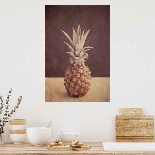 Ananas Poster (Küche)