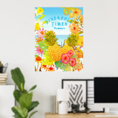Ananas Poster (Heimbüro)