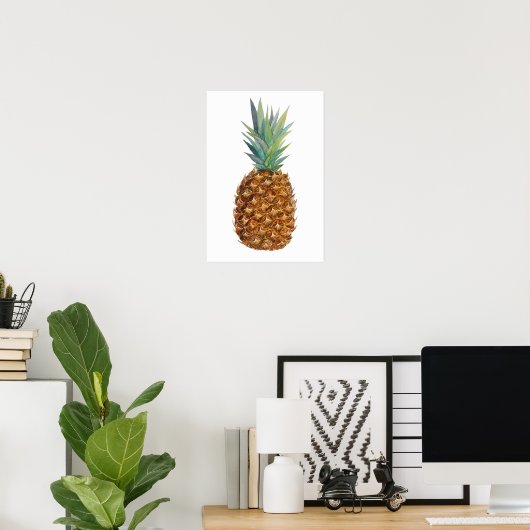 Ananas Poster (Heimbüro)