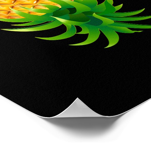 Ananas Poster (Ecke)