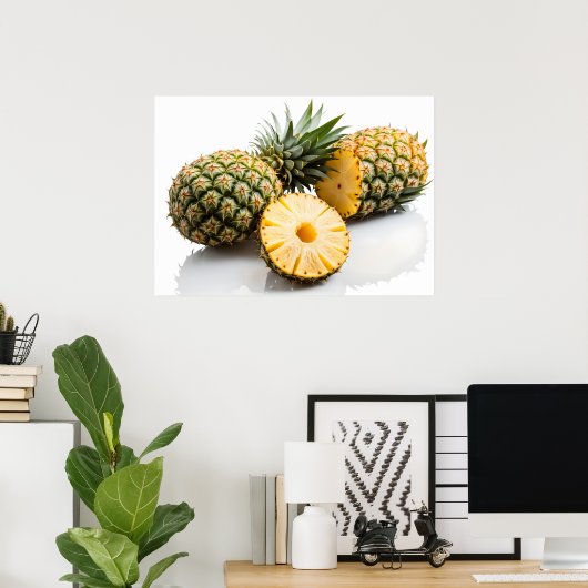 Ananas Poster (Heimbüro)